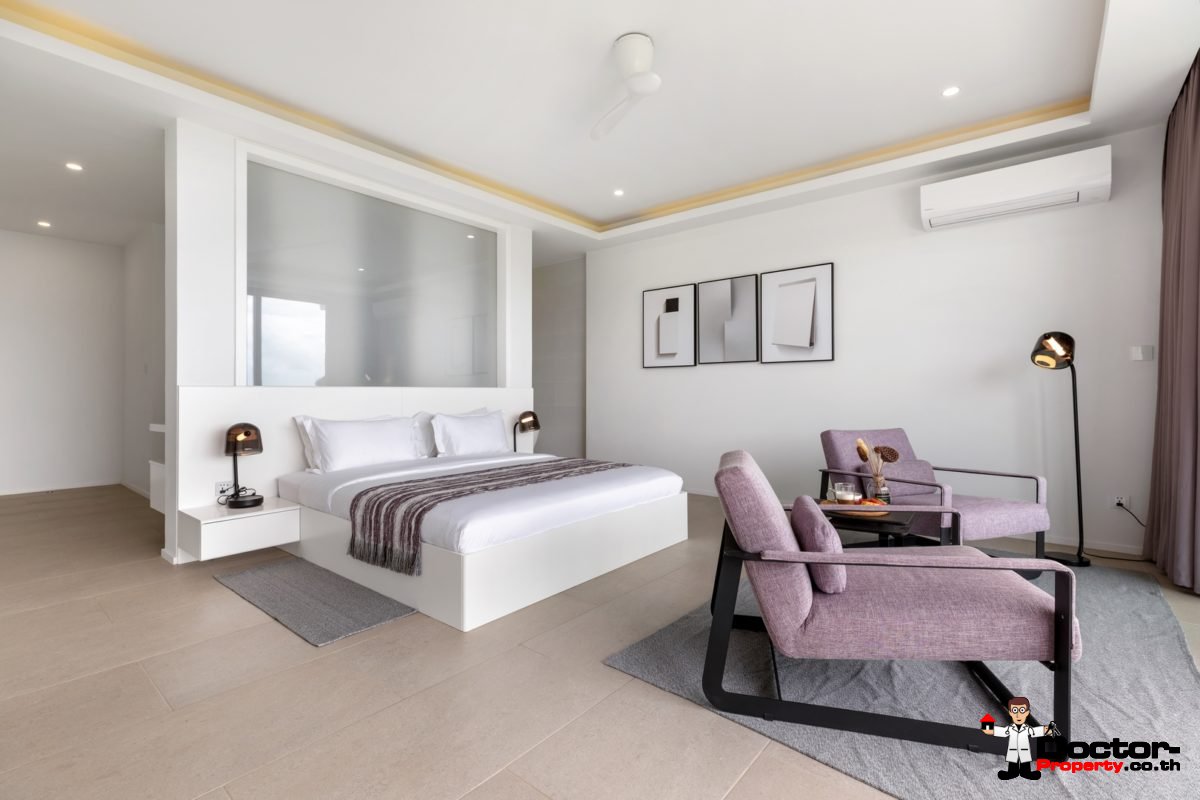 New 4 Bedroom Villa with Sea View in Bang Por - Koh Samui - For Sale