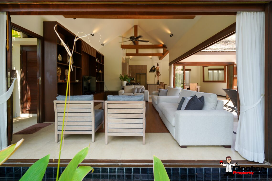 3 Bedroom Pool Villa – Hua Thanon, Koh Samui – For Sale