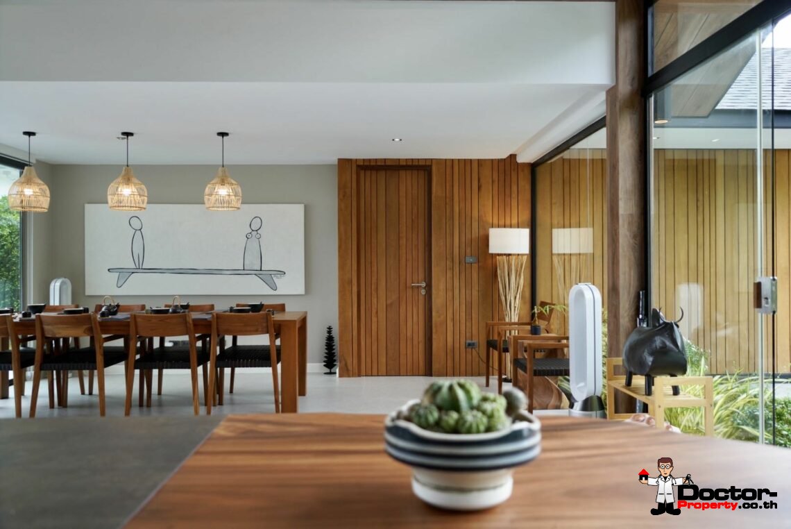 5 Bedroom Beachfront Villa – Na Mueang, Koh Samui – For Sale