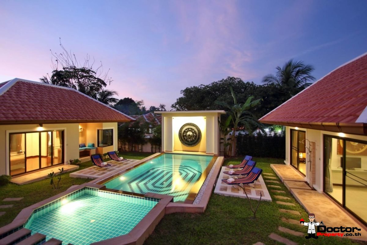 3 Bedroom Poolvilla in Bang Rak - Koh Samui - for sale_2