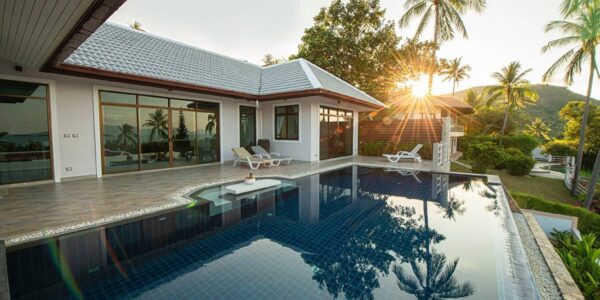 Sea View Pool Villa (3 Bed) - Bang Rak - Koh Samui for sale 1