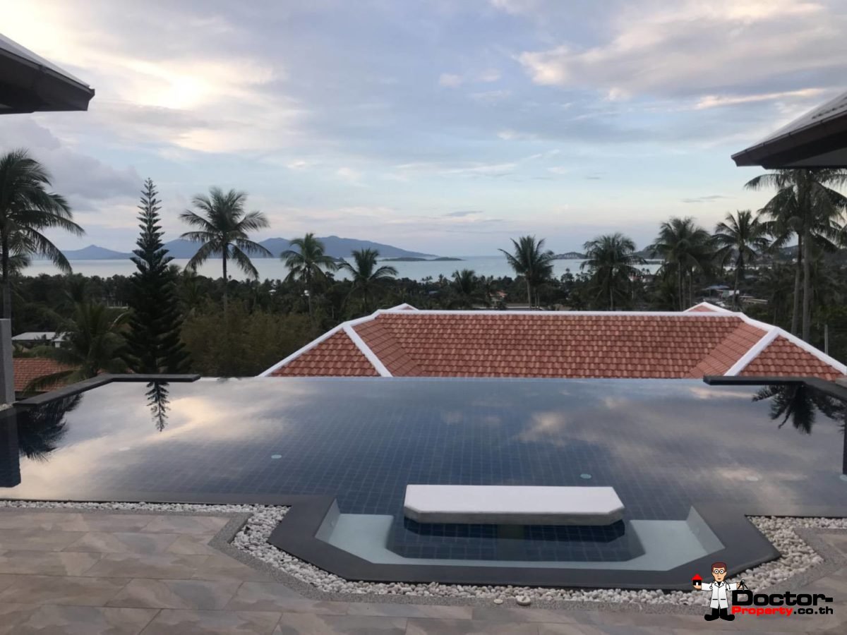 Sea View Pool Villa (3 Bed) - Bang Rak - Koh Samui for sale 4