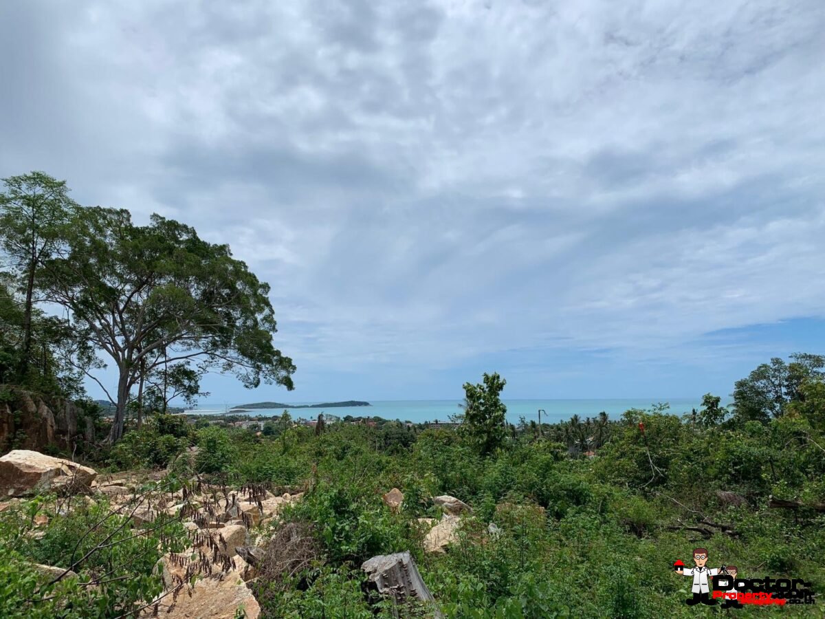 Sea View Land in Chaweng Hills - Koh Samui - for sale