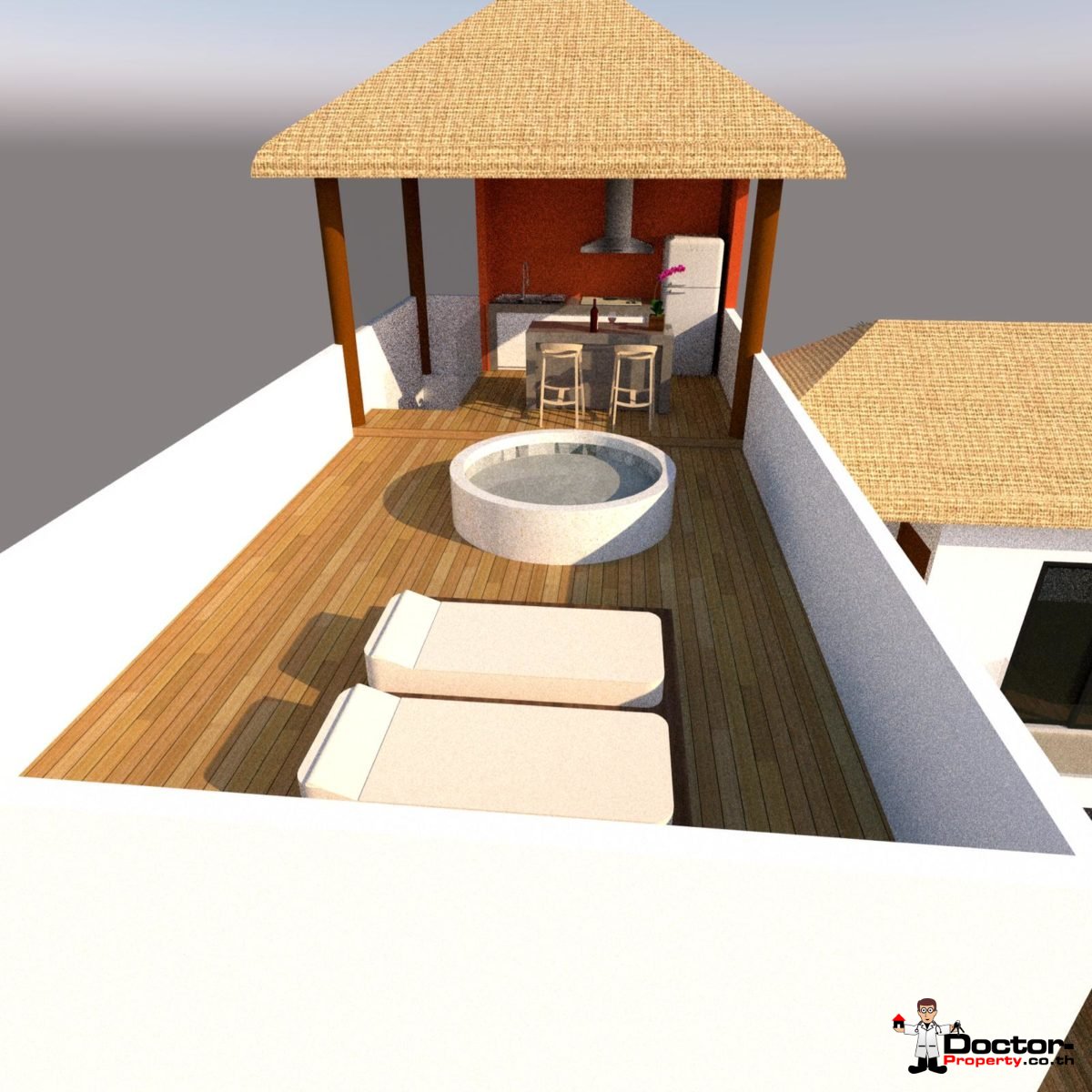 New 2 Bedroom Villa with Sea View - Lamai Beach - Koh Samui 2