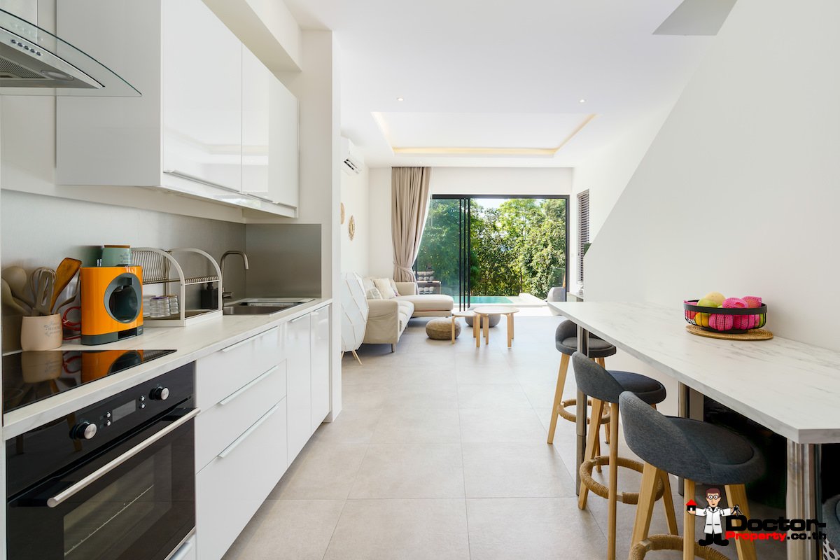 New 3 Bedroom Villa with Sea View Plai Laem - Koh Samui - For Sale