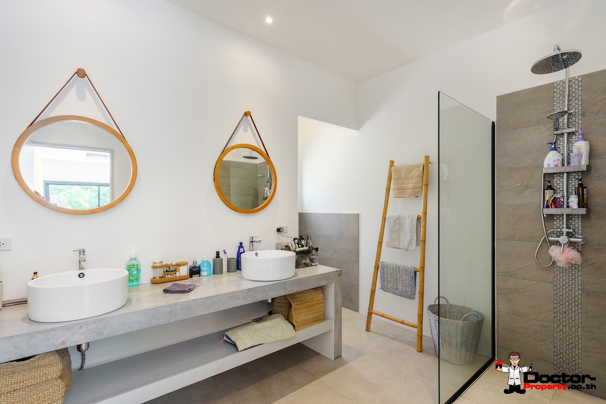 New 3 Bedroom Villa with Sea View Plai Laem - Koh Samui - For Sale