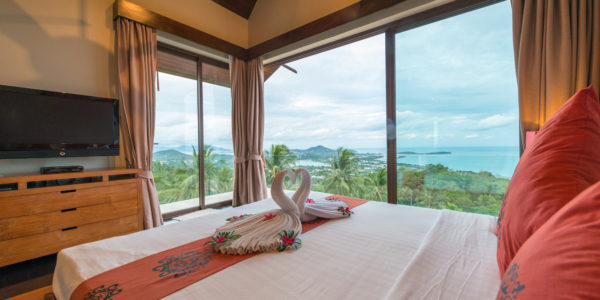 3 Bedroom Pool Villa with Seaview - Chaweng - Koh Samui - For Sale