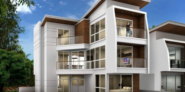 New 4 Bedroom Villa with Sea View - Choeng Mon - Koh Samui