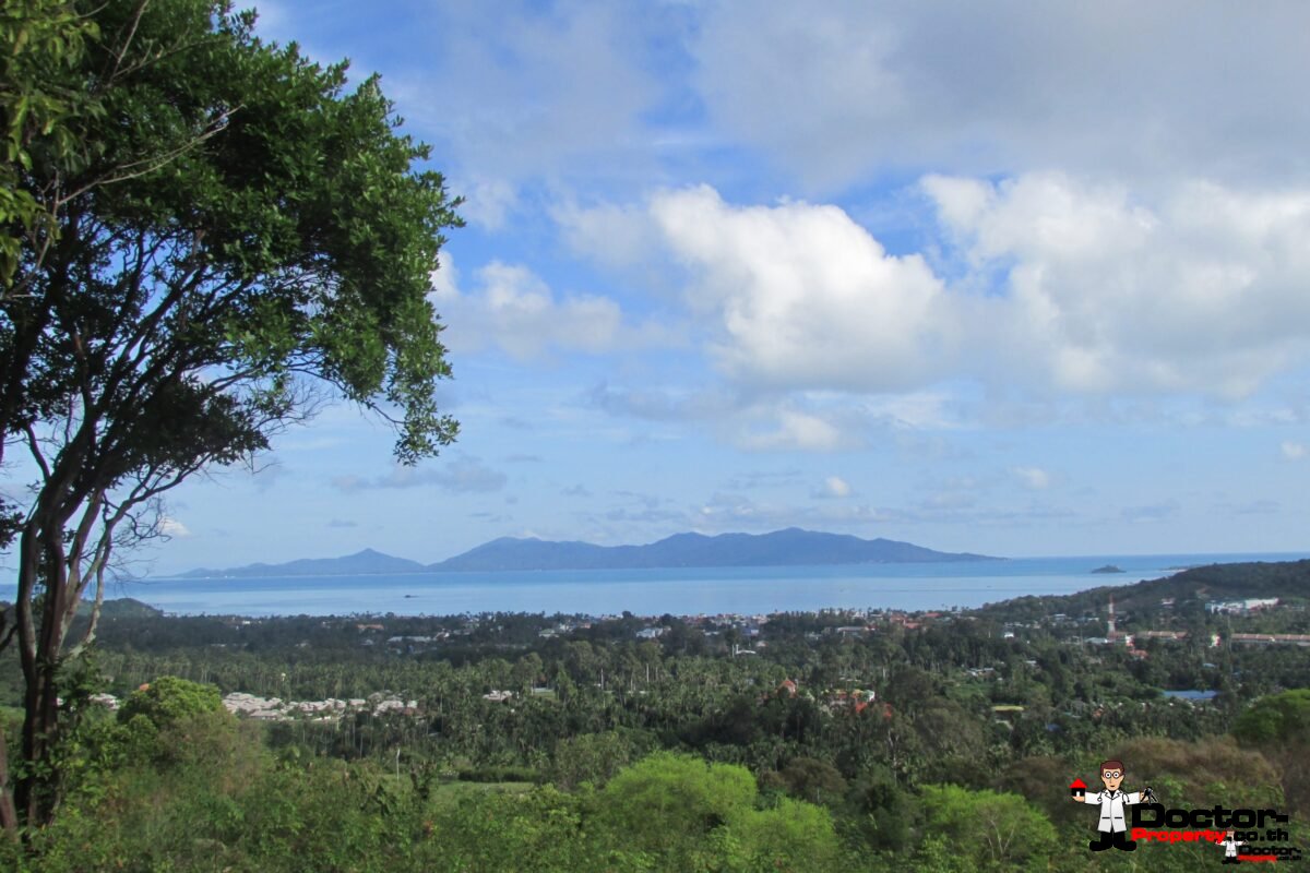 Stunning 1 Rai Bophut Hills - Koh Samui - Sea View Land for sale 1