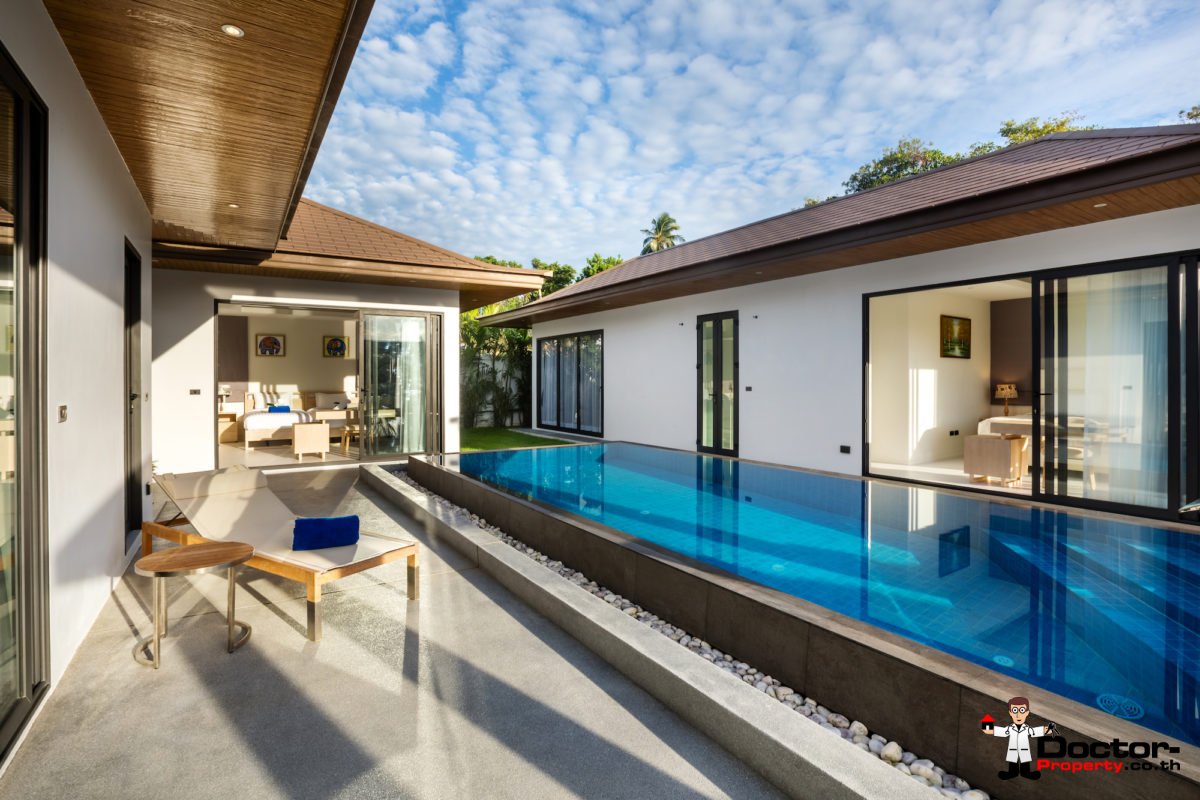 3 Bedroom Pool Villa - Choeng Mon, Koh Samui - For Sale