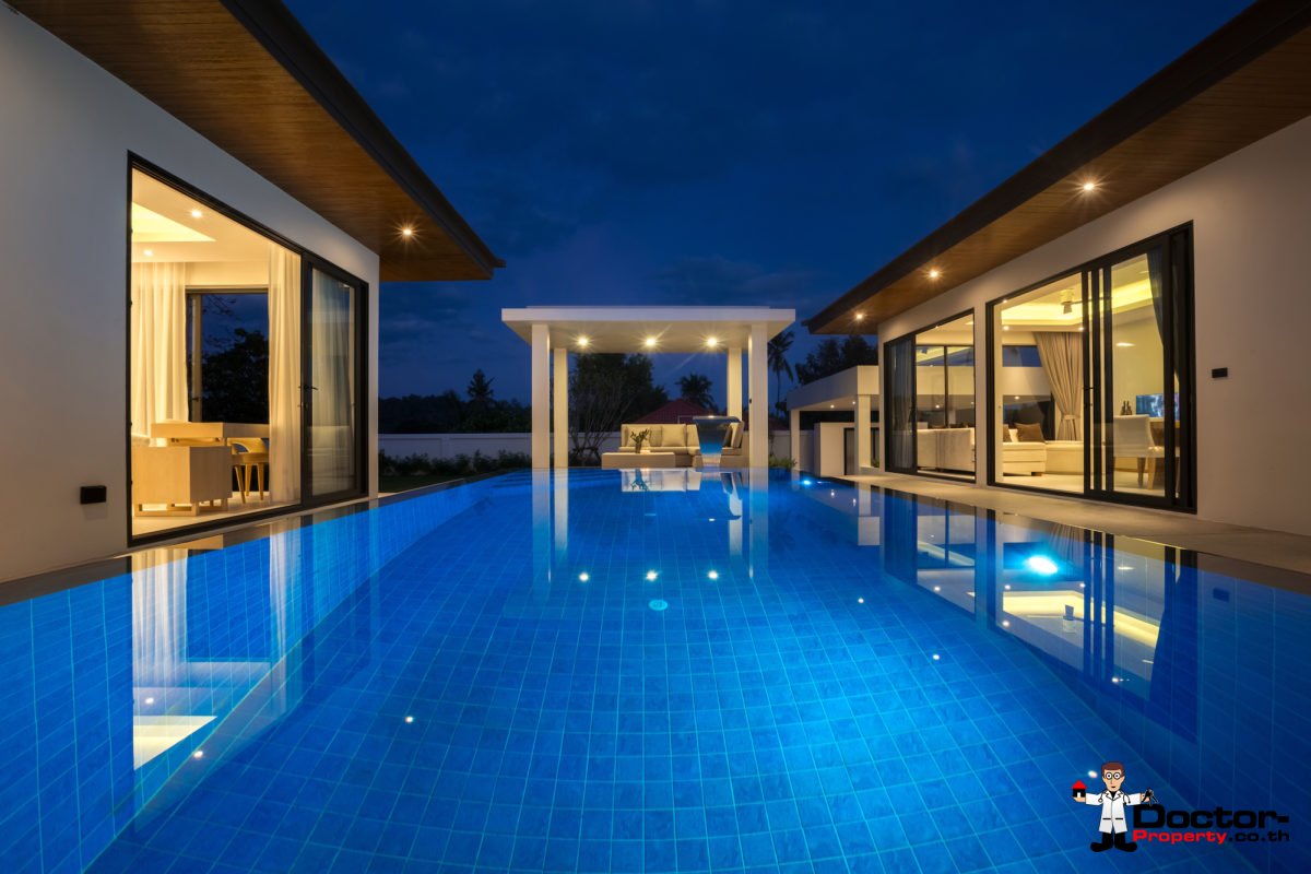 3 Bedroom Pool Villa - Choeng Mon, Koh Samui - For Sale