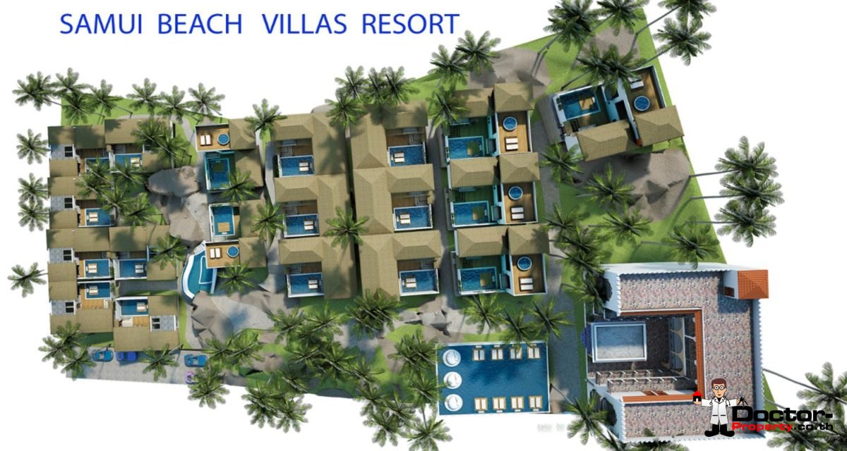 New 2 Bedroom Villa with Sea View - Lamai Beach - Koh Samui 10