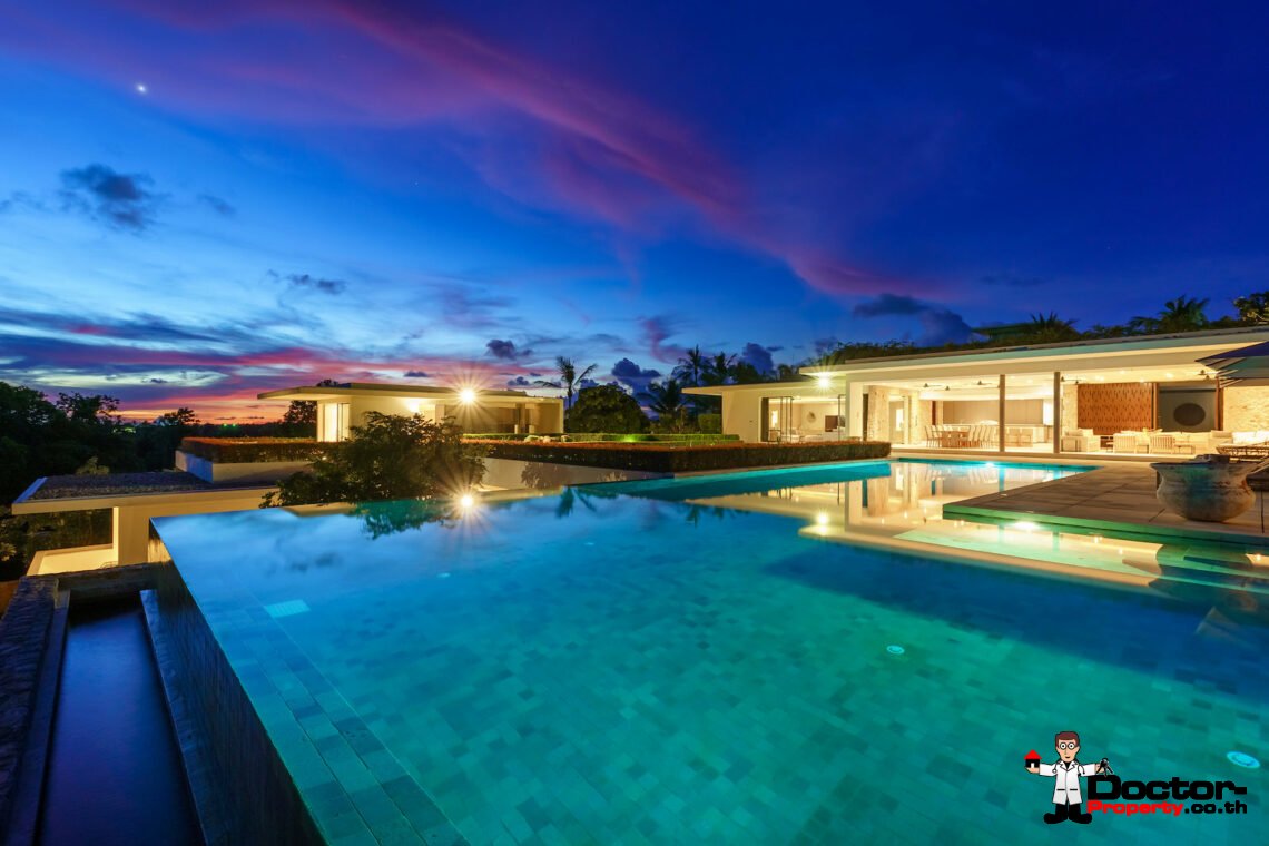 6 Bedroom Luxury Villa – Choeng Mon, Koh Samui – For Sale
