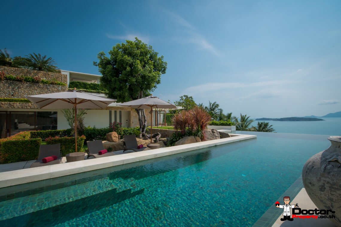 5 Bedroom Luxury Villa – Choeng Mon, Koh Samui – For Sale
