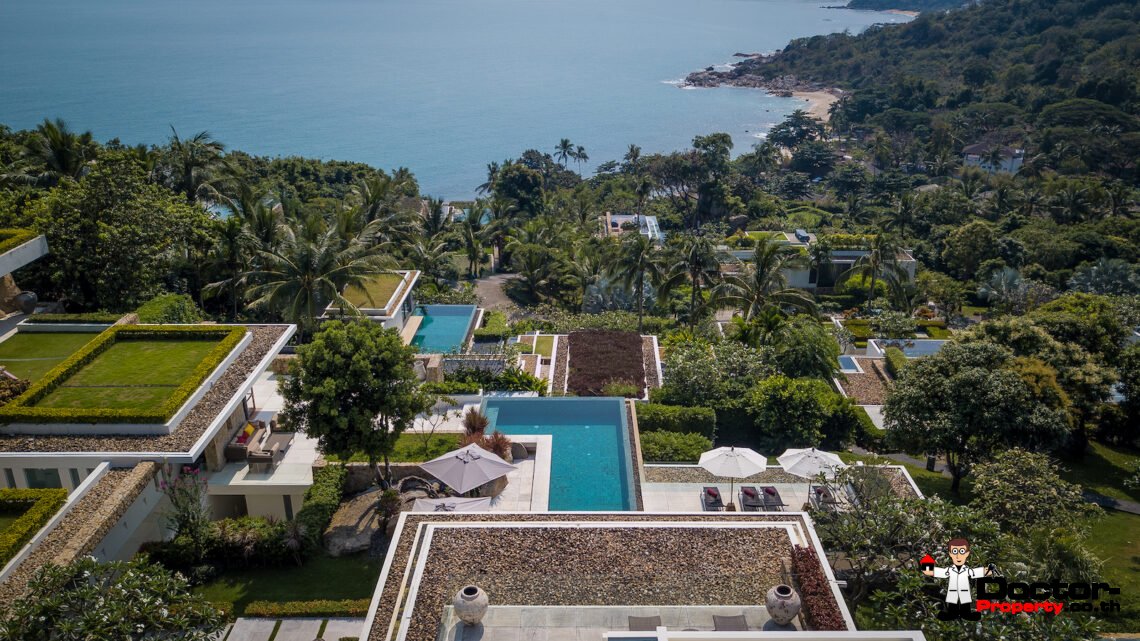 5 Bedroom Luxury Villa – Choeng Mon, Koh Samui – For Sale