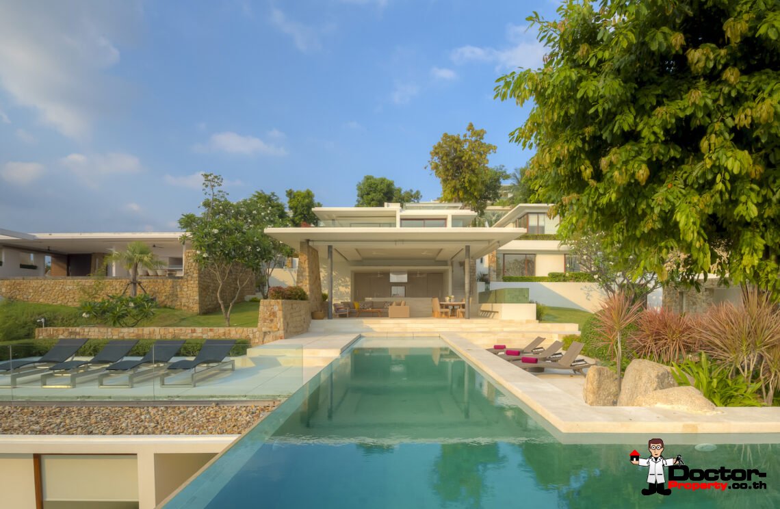 5 Bedroom Luxury Villa – Choeng Mon, Koh Samui – For Sale