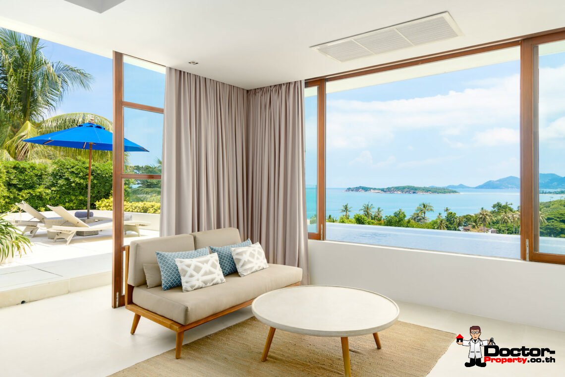 6 Bedroom Luxury Pool Villa, Choeng Mon, Koh Samui — For Sale