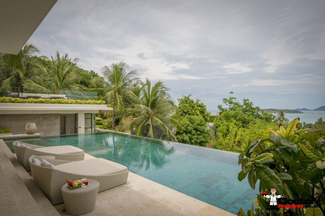 6 Bedroom Luxury Pool Villa, Choeng Mon, Koh Samui — For Sale