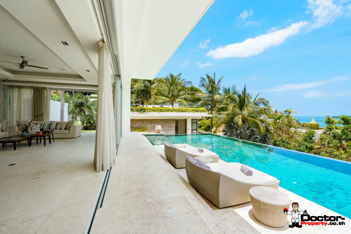 6 Bedroom Luxury Pool Villa, Choeng Mon, Koh Samui — For Sale