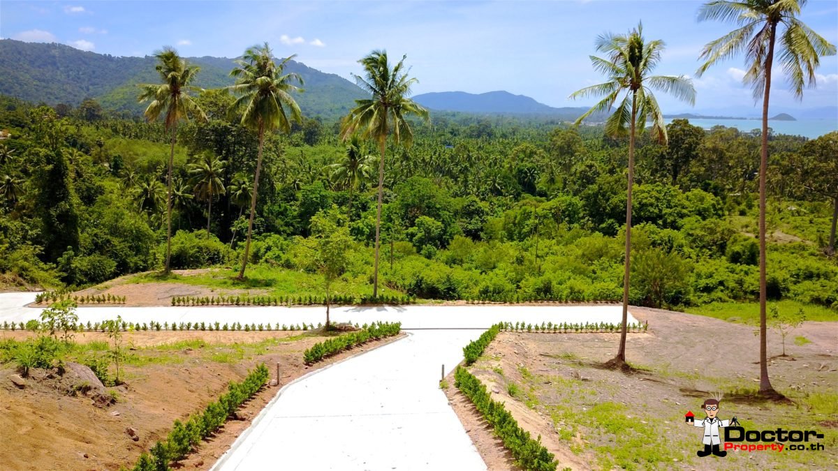 Selection of Serviced Sea View Plots - Angthong, Koh Samui - For Sale