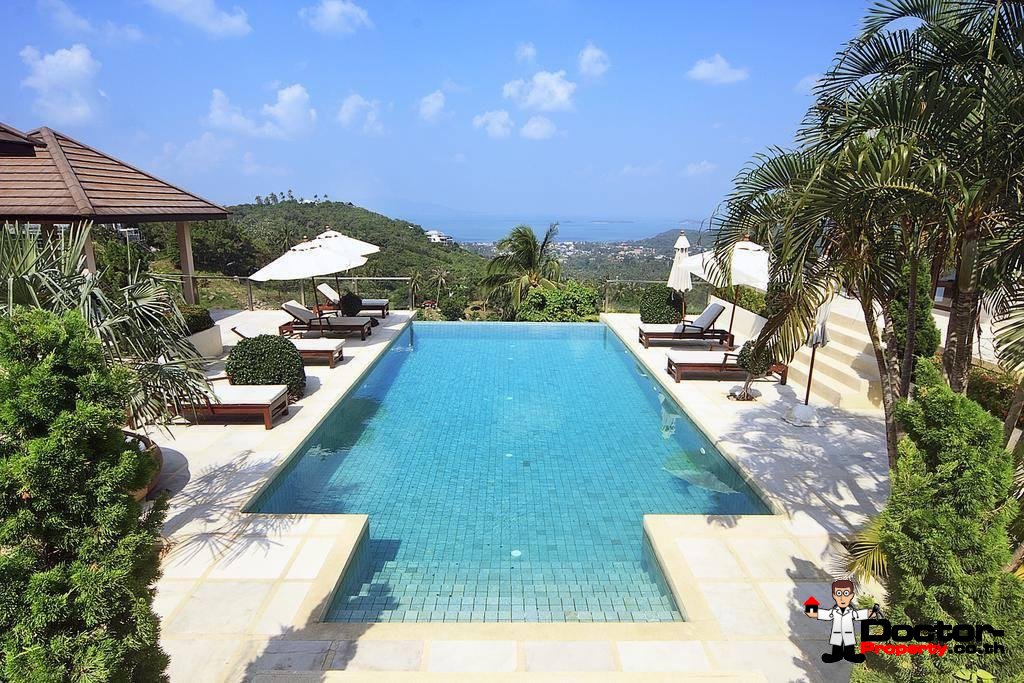 6 Bedroom Villa with Sea View - Bophut - Koh Samui - for sale