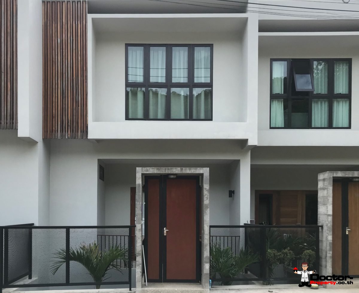 New 3 Bedroom Townhouse in Gated Community - Chaweng, Koh Samui - For Sale