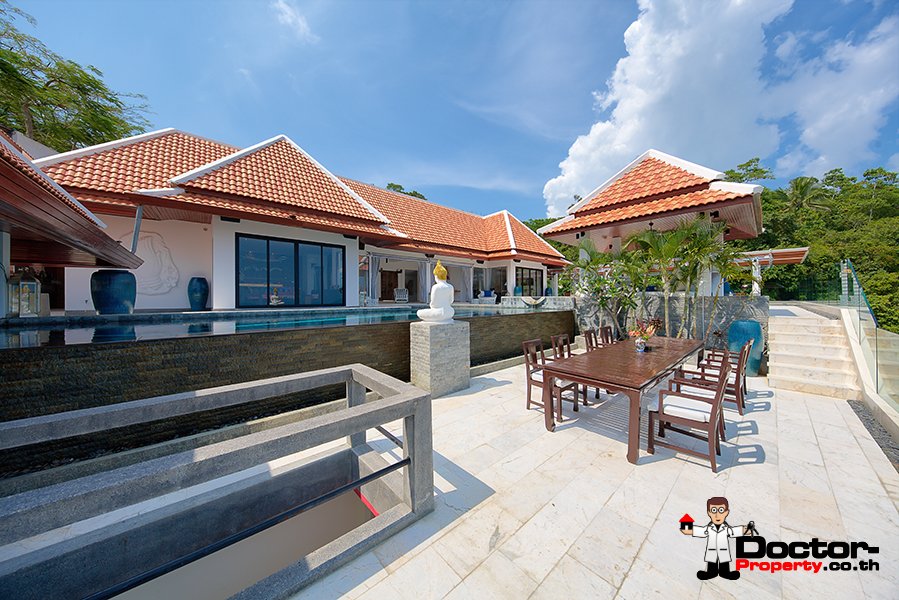Magnificent 7 Bedroom Residence - Taling Ngam, Koh Samui - For Sale
