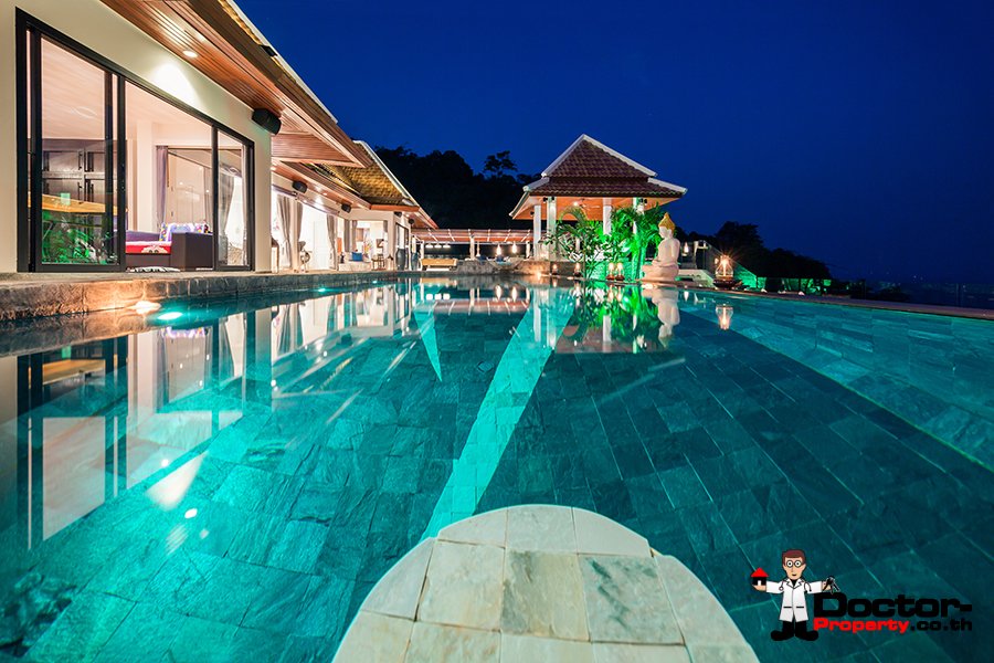 Magnificent 7 Bedroom Residence - Taling Ngam, Koh Samui - For Sale