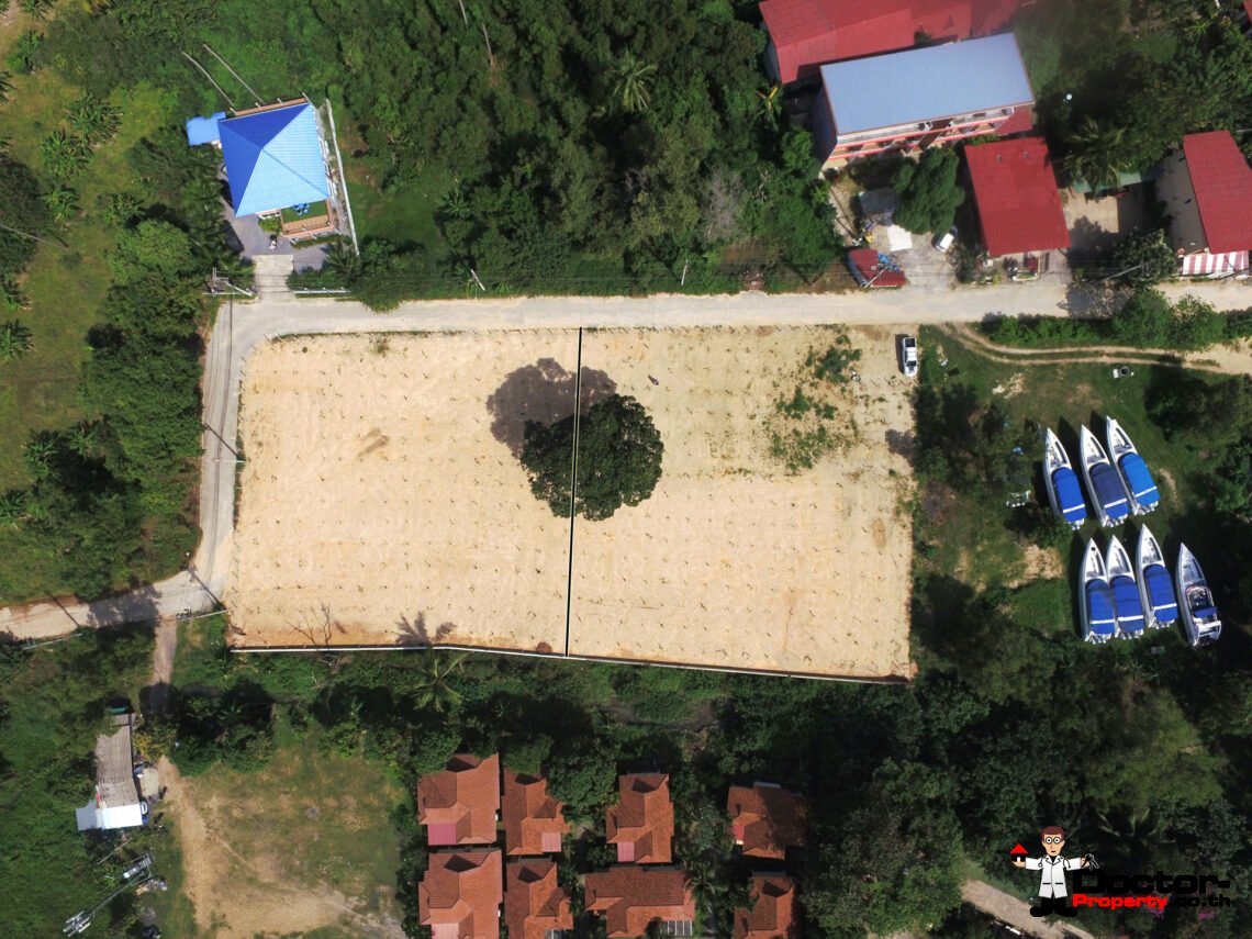 2.7 Rai in 2 Plots, Next to the Beach – Mae Nam, Koh Samui – For Sale