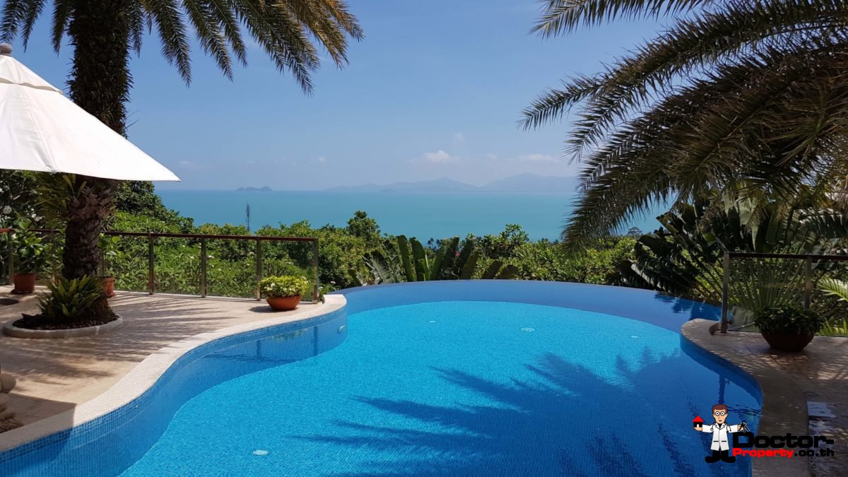 Amazing 3 Bedroom Villa with Sea View - Bang Por - Koh Samui - for sale
