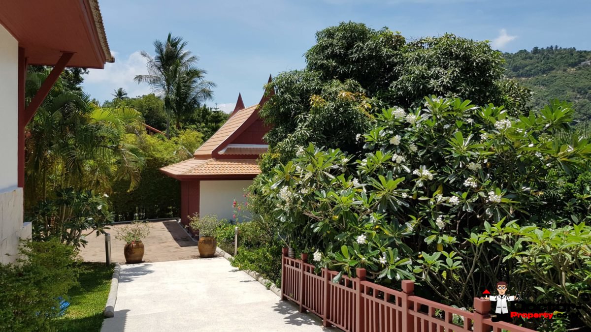 Amazing 3 Bedroom Villa with Sea View - Bang Por - Koh Samui - for sale