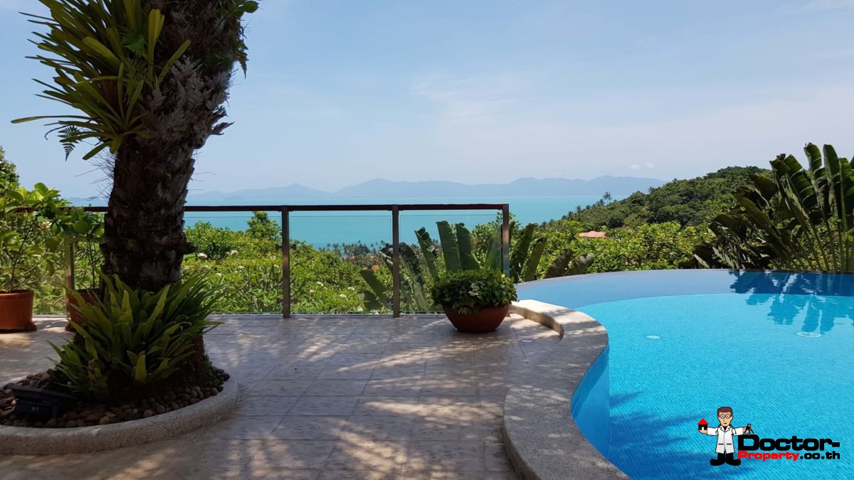 Amazing 3 Bedroom Villa with Sea View - Bang Por - Koh Samui - for sale