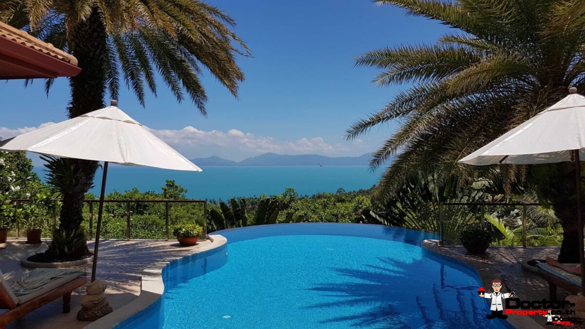 Amazing 3 Bedroom Villa with Sea View - Bang Por - Koh Samui - for sale