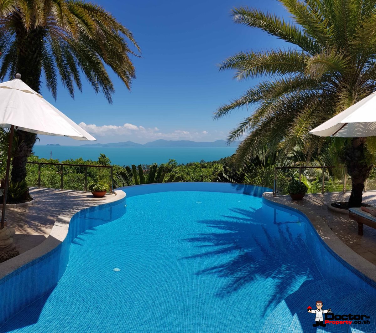 Amazing 3 Bedroom Villa with Sea View - Bang Por - Koh Samui - for sale