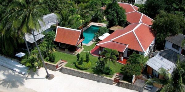 Luxury 5 Bedroom Beachfront Villa in Bang Rak, Koh Samui - For Sale