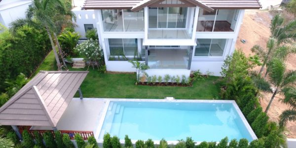 New 3 Bedroom Sea View Villa - Choeng Mon - Koh Samui - for sale