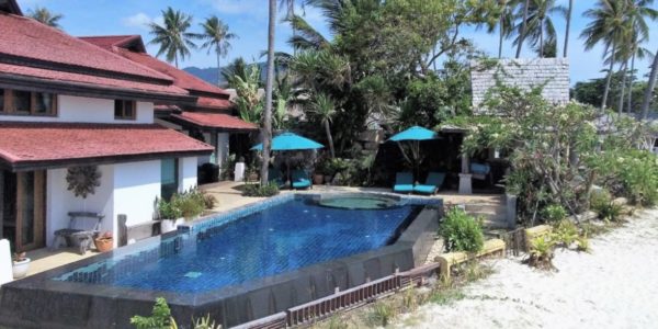 5 Bedroom Beachfront Villa - Laem Set - Koh Samui for sale