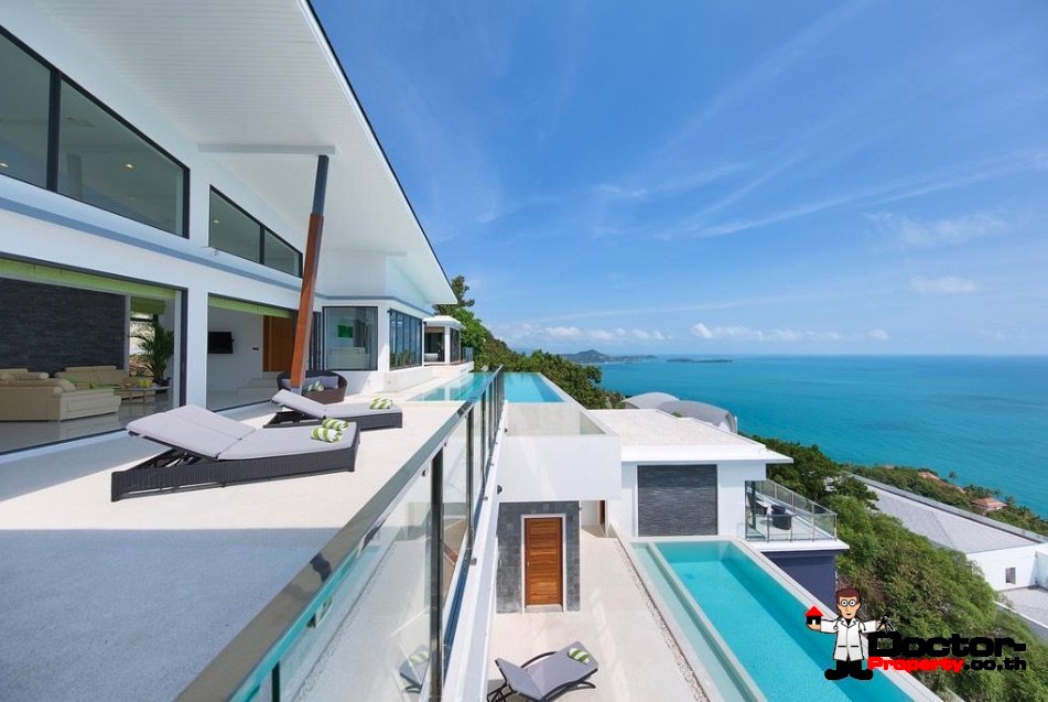 Luxurious 6 Bedroom Villa with Sea View - Chaweng Noi - Koh Samui