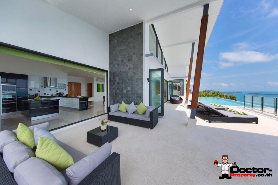 Luxurious 6 Bedroom Villa with Sea View - Chaweng Noi - Koh Samui