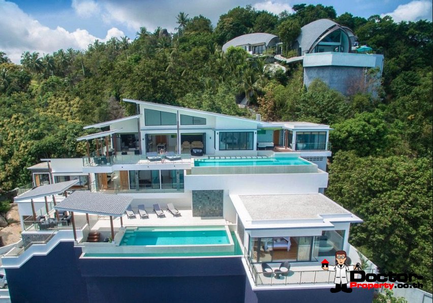 Luxurious 6 Bedroom Villa with Sea View - Chaweng Noi - Koh Samui