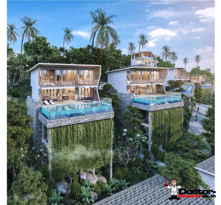 New Villa with Sea View - Bang Makham - Koh Samui