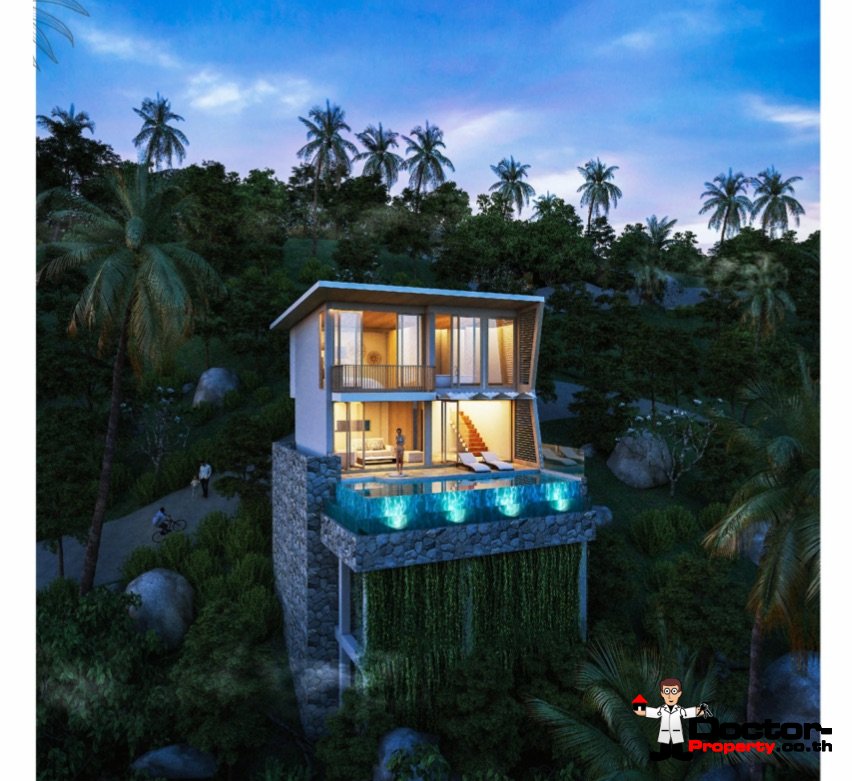 New Villa with Sea View - Bang Makham - Koh Samui