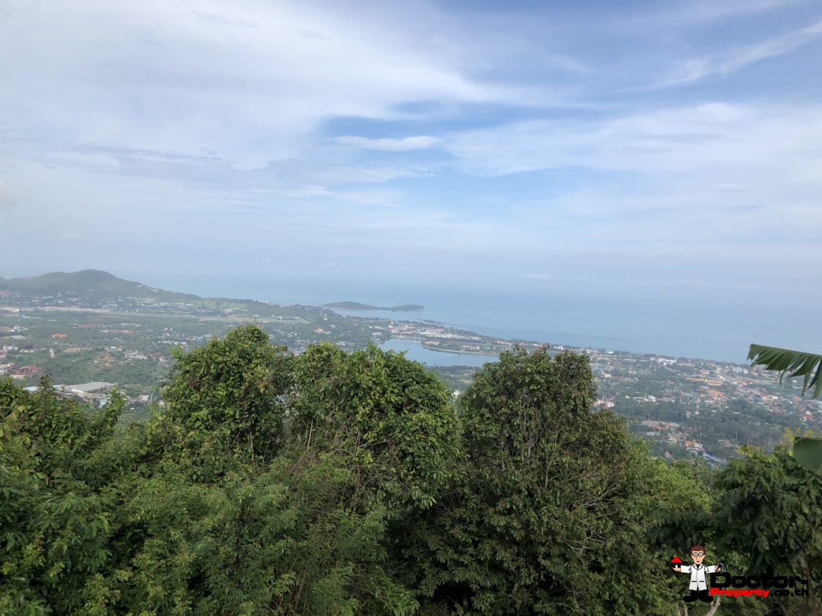 Amazing 4,5 Rai Sea View Land - Bophut - Koh Samui for sale