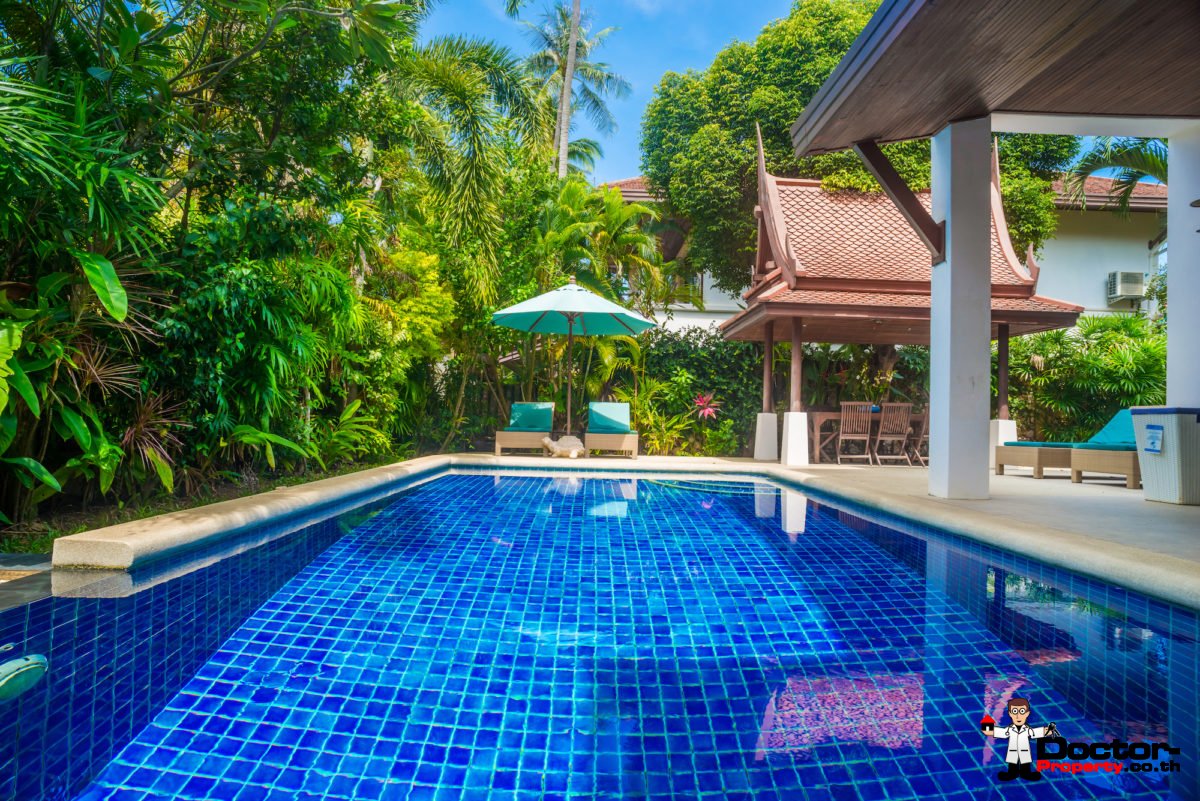 4 Bedroom Pool Villa on Laem Set Beach, Koh Samui - For Sale