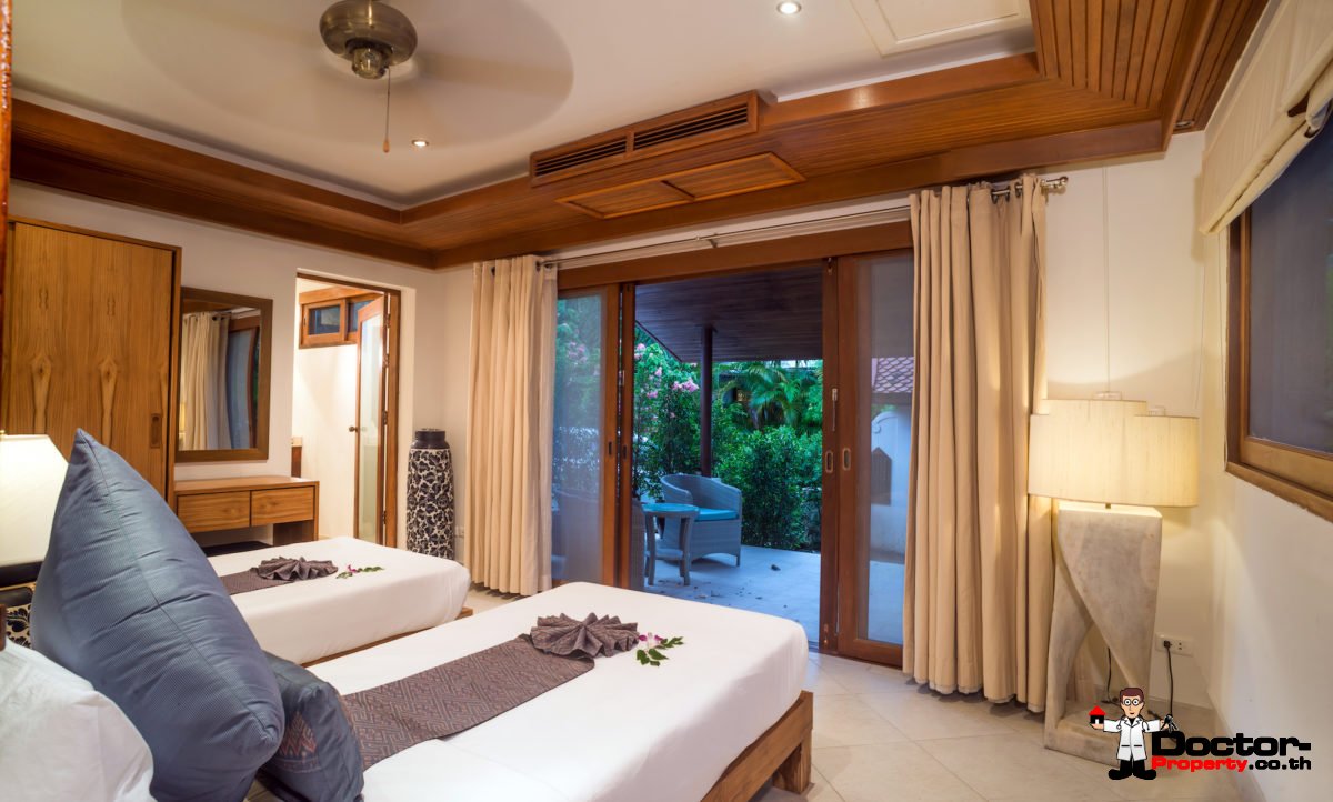 4 Bedroom Pool Villa on Laem Set Beach, Koh Samui - For Sale