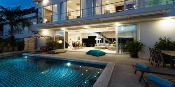 4 Bedroom Pool Villa with Sea View - Bang Rak, Koh Samui - For Sale