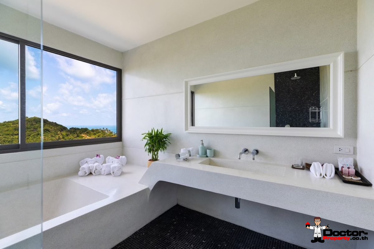 4 Bedroom Pool Villa with Stunning Views - Chaweng Noi, Koh Samui - For Sale