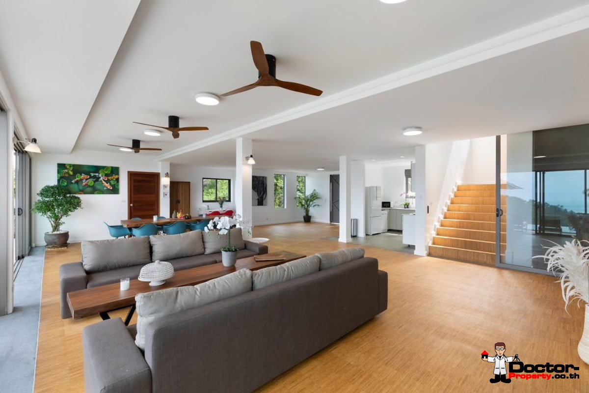 4 Bedroom Pool Villa with Stunning Views - Chaweng Noi, Koh Samui - For Sale