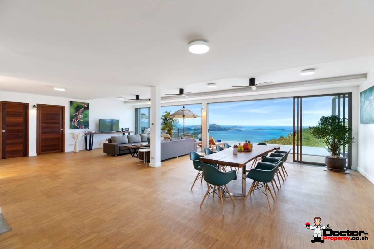 4 Bedroom Pool Villa with Stunning Views - Chaweng Noi, Koh Samui - For Sale