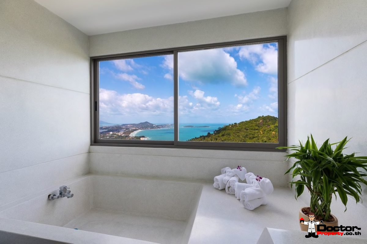 4 Bedroom Pool Villa with Stunning Views - Chaweng Noi, Koh Samui - For Sale